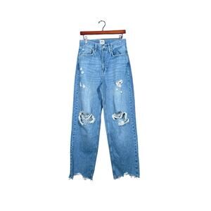 BDG Urban Outfitters Jeans Women's 28 Medium Wash Hi Rise Baggy Distressed